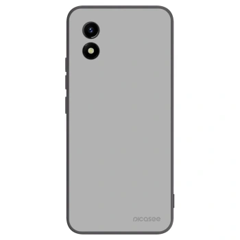 Picasee crna silikonska maskica za Vivo Y01 - Stone