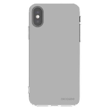 Picasee silikonska prozirna maskica za Apple iPhone X/XS - Stone