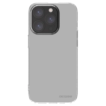 Picasee silikonska prozirna maskica za Apple iPhone 15 Pro - Stone
