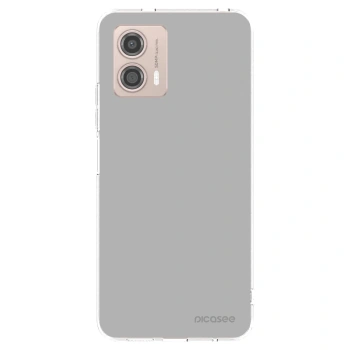 Picasee silikonska prozirna maskica za Motorola Moto G53 5G - Stone
