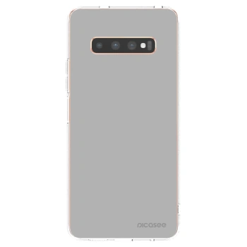 Picasee silikonska prozirna maskica za Samsung Galaxy S10 Plus G975 - Stone