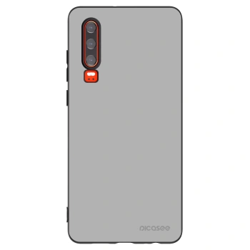 Picasee crna silikonska maskica za Huawei P30 - Stone