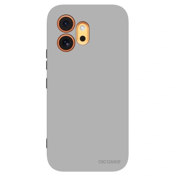 Picasee crna silikonska maskica za Honor 600 - Stone