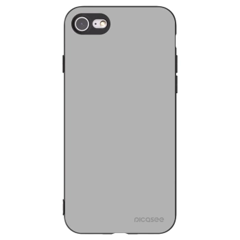 Picasee crna silikonska maskica za Apple iPhone SE 2020 - Stone