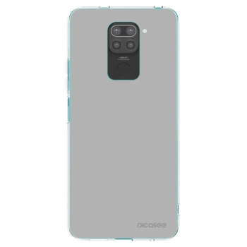 Picasee crna silikonska maskica za Xiaomi Redmi Note 9 - Stone