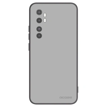 Picasee crna silikonska maskica za Xiaomi Mi Note 10 Lite - Stone