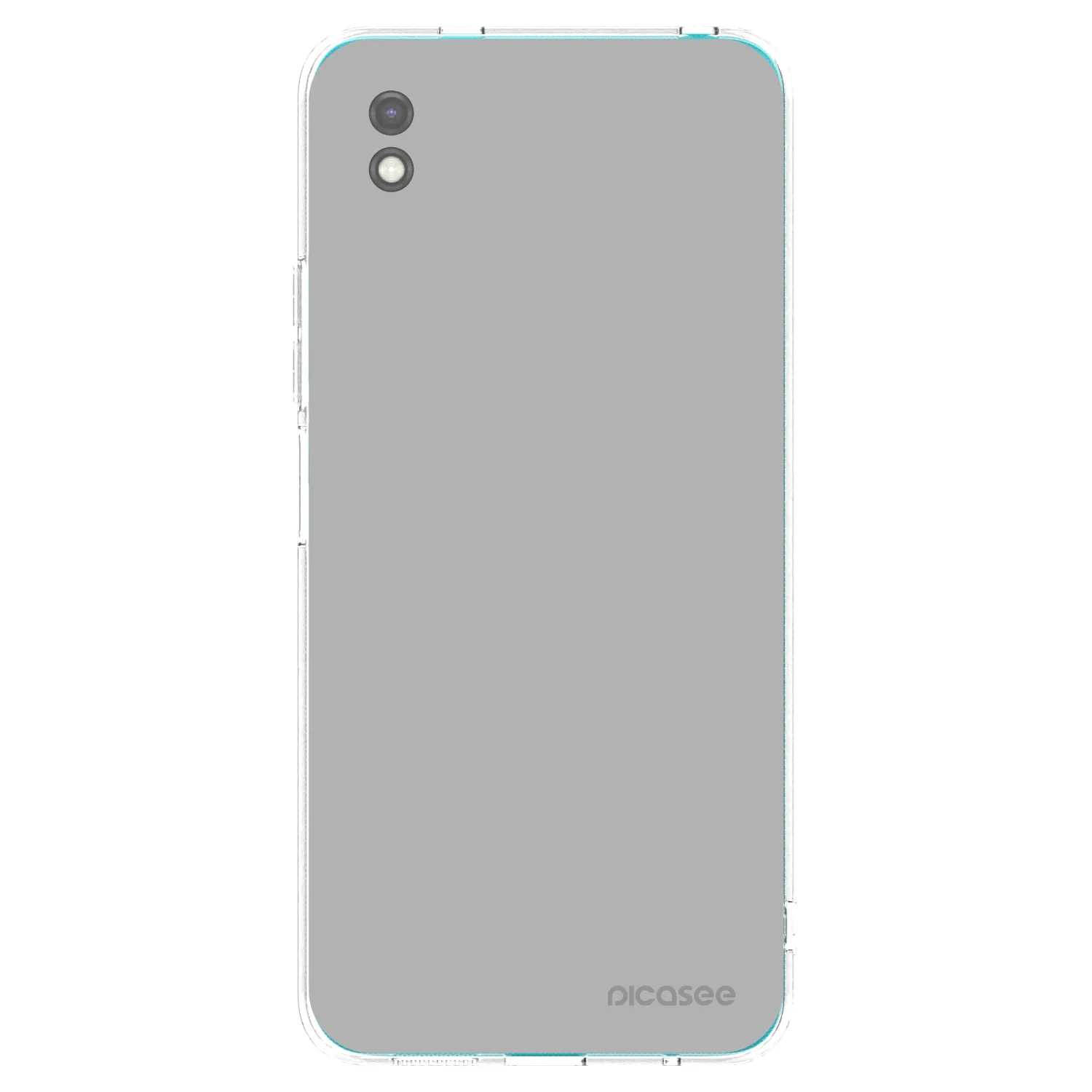 Picasee crna silikonska maskica za Xiaomi Redmi 9A - Stone