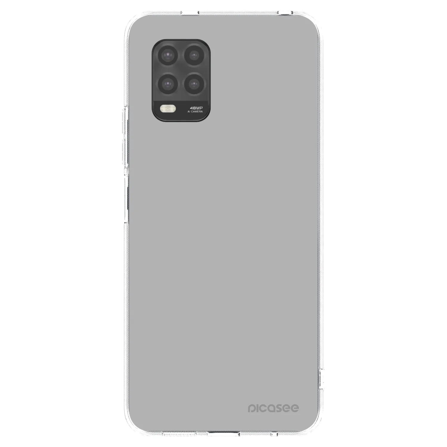 Picasee silikonska prozirna maskica za Xiaomi Mi 10 Lite - Stone