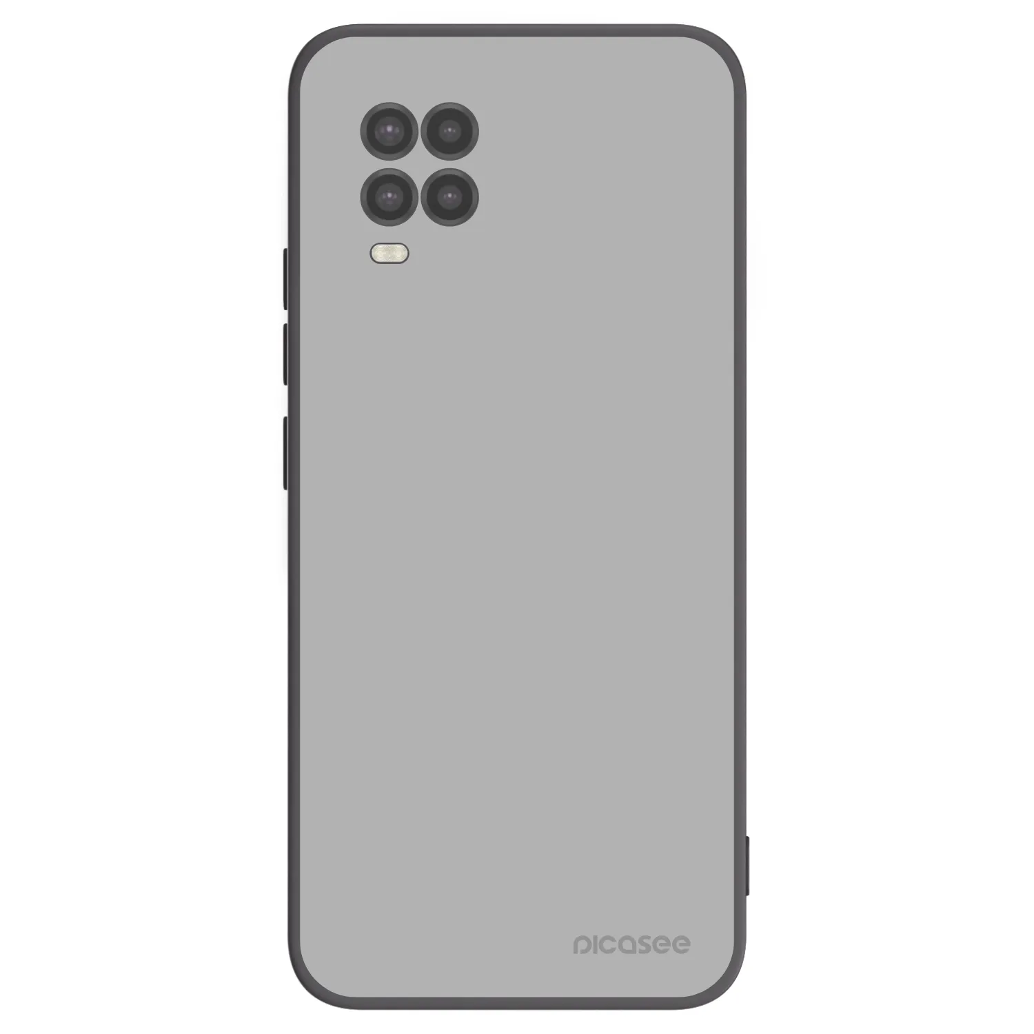 Picasee crna silikonska maskica za Xiaomi Mi 10 Lite - Stone