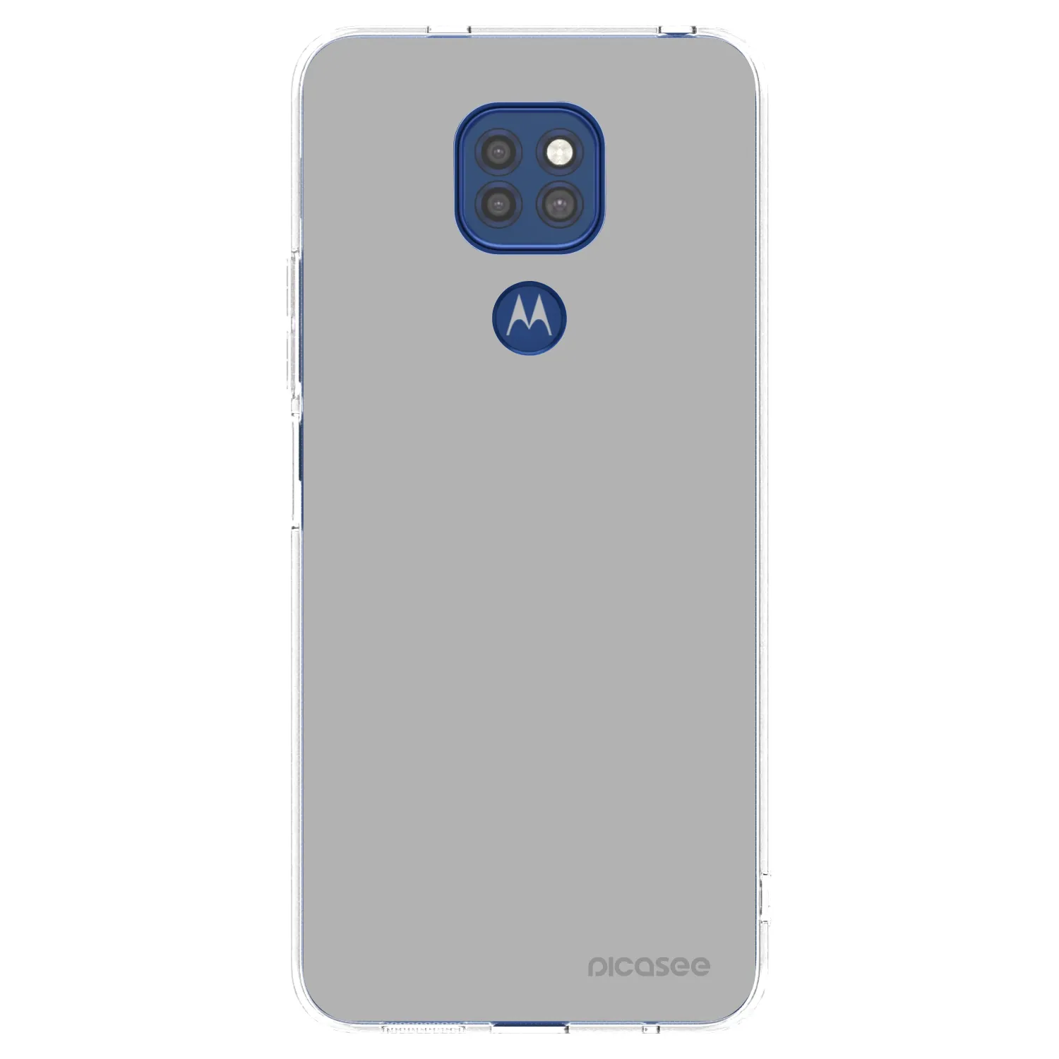 Picasee silikonska prozirna maskica za Motorola Moto G9 Play - Stone