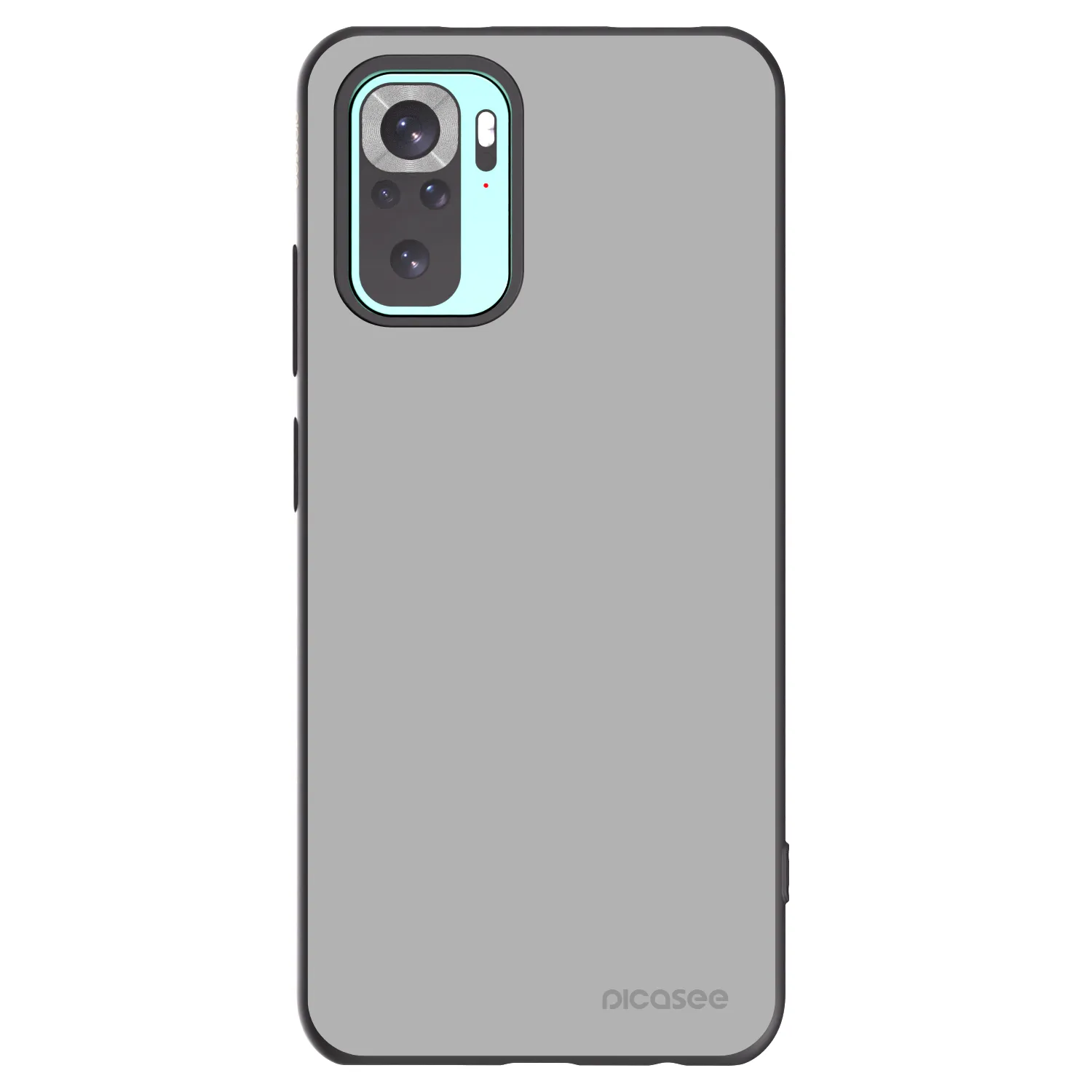 Picasee crna silikonska maskica za Xiaomi Redmi Note 10 Pro - Stone