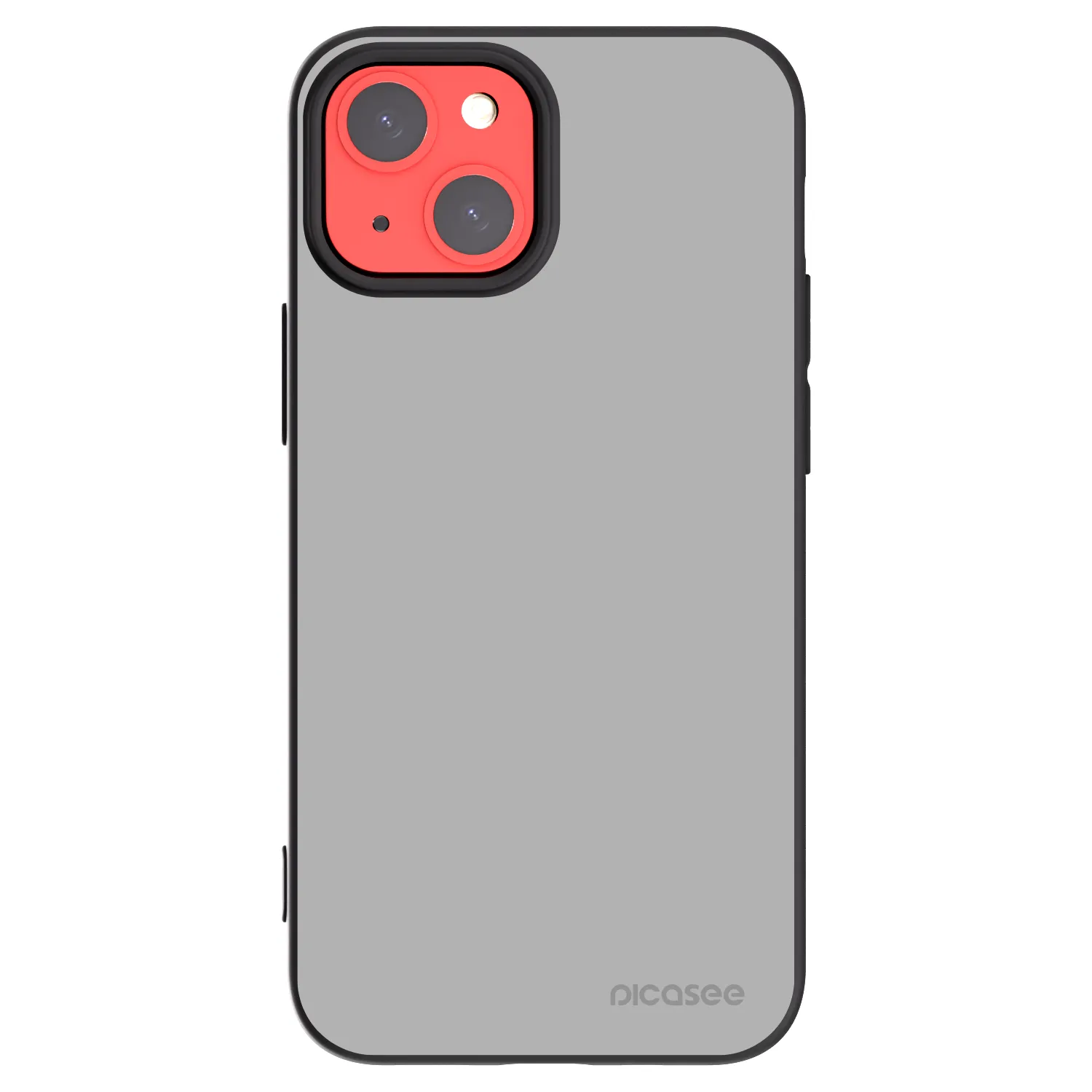 Picasee crna silikonska maskica za Apple iPhone 13 mini - Stone