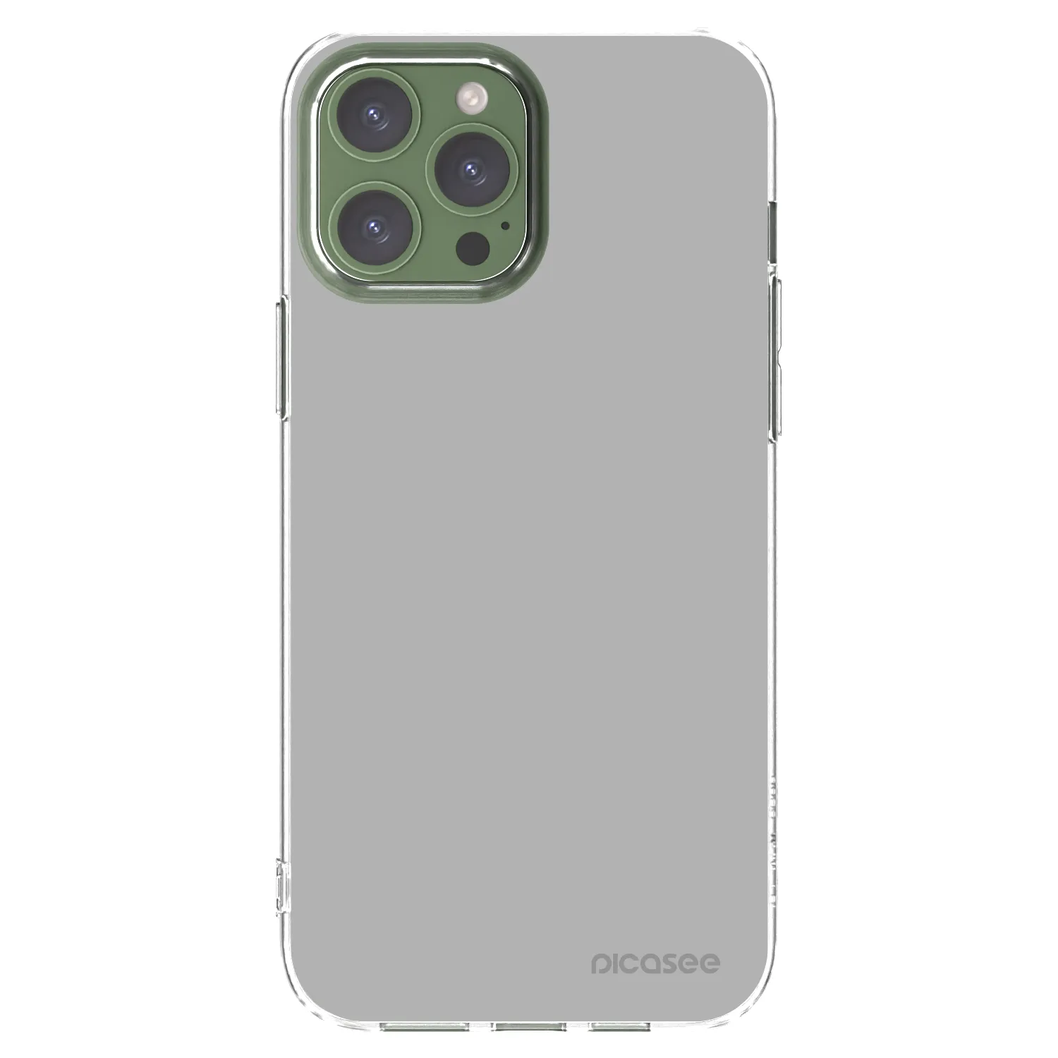 Picasee silikonska prozirna maskica za Apple iPhone 13 Pro Max - Stone