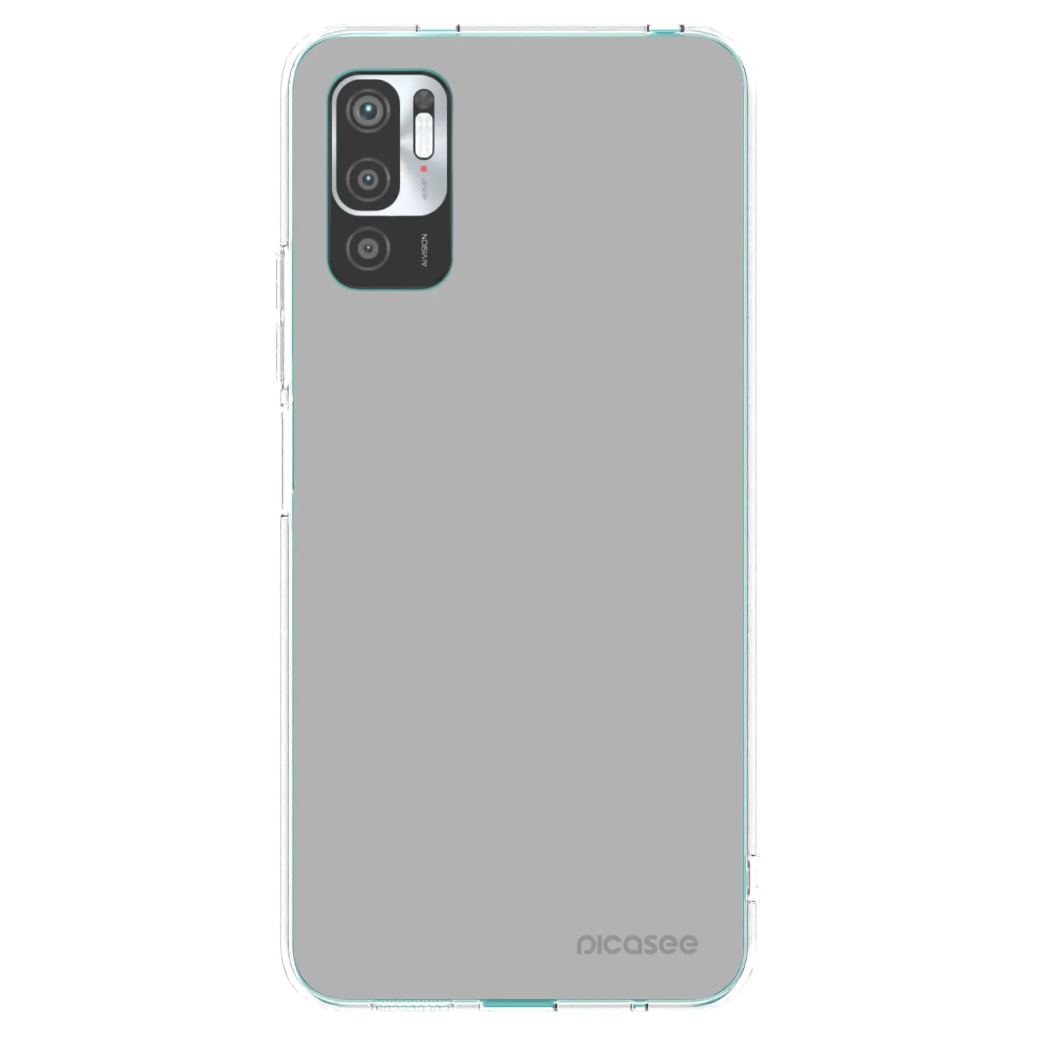 Picasee silikonska prozirna maskica za Xiaomi Redmi Note 10 5G - Stone