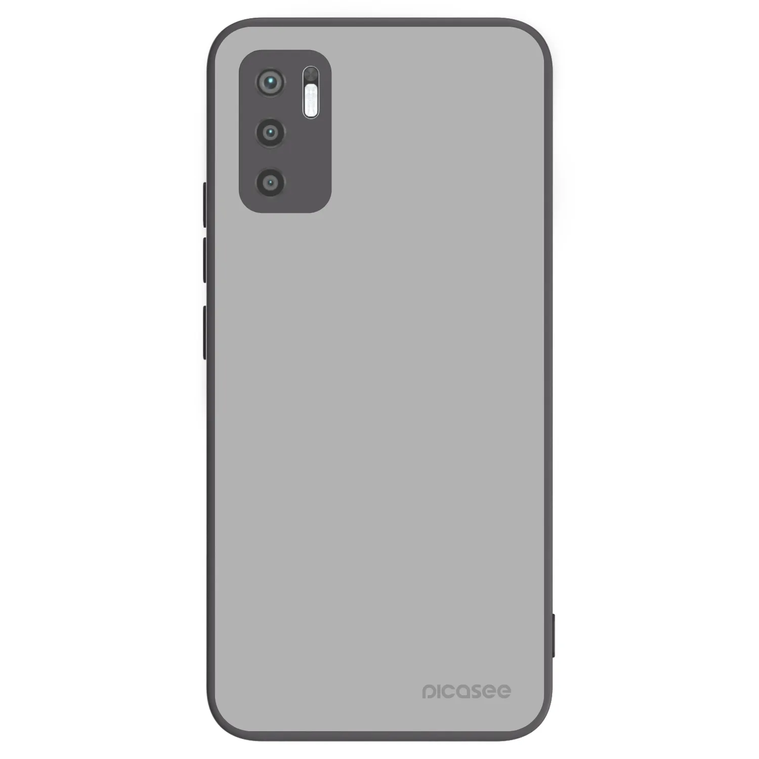 Picasee crna silikonska maskica za Xiaomi Redmi Note 10 5G - Stone