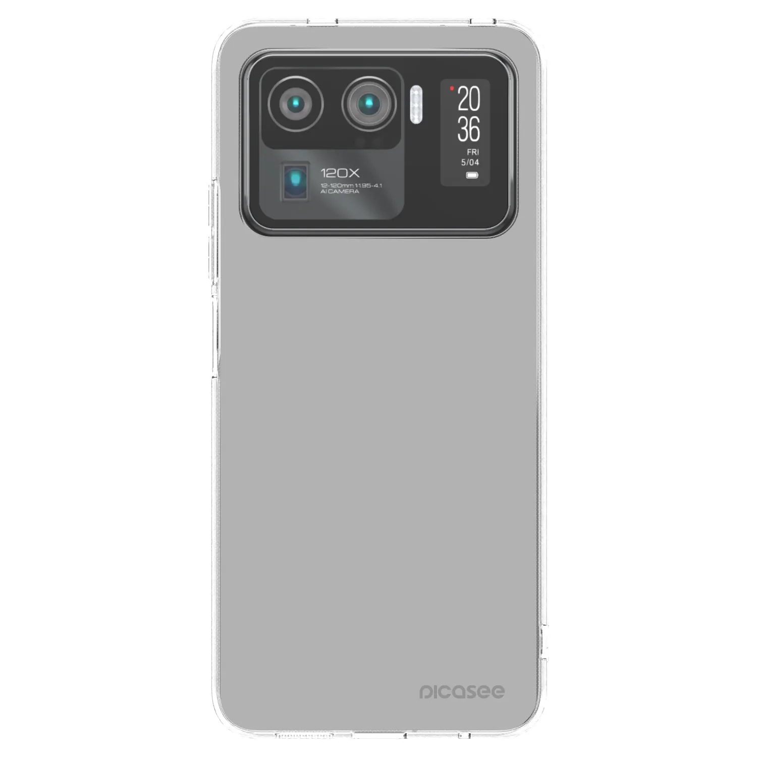 Picasee silikonska prozirna maskica za Xiaomi Mi 11 Ultra - Stone