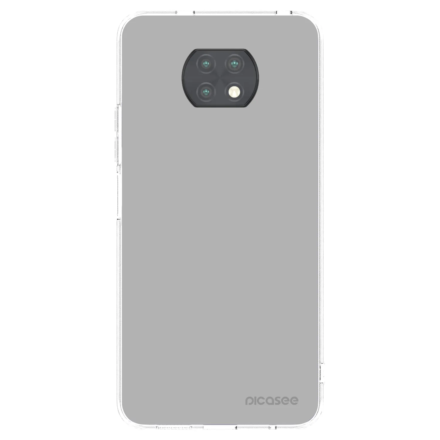 Picasee silikonska prozirna maskica za Xiaomi Redmi Note 9T - Stone