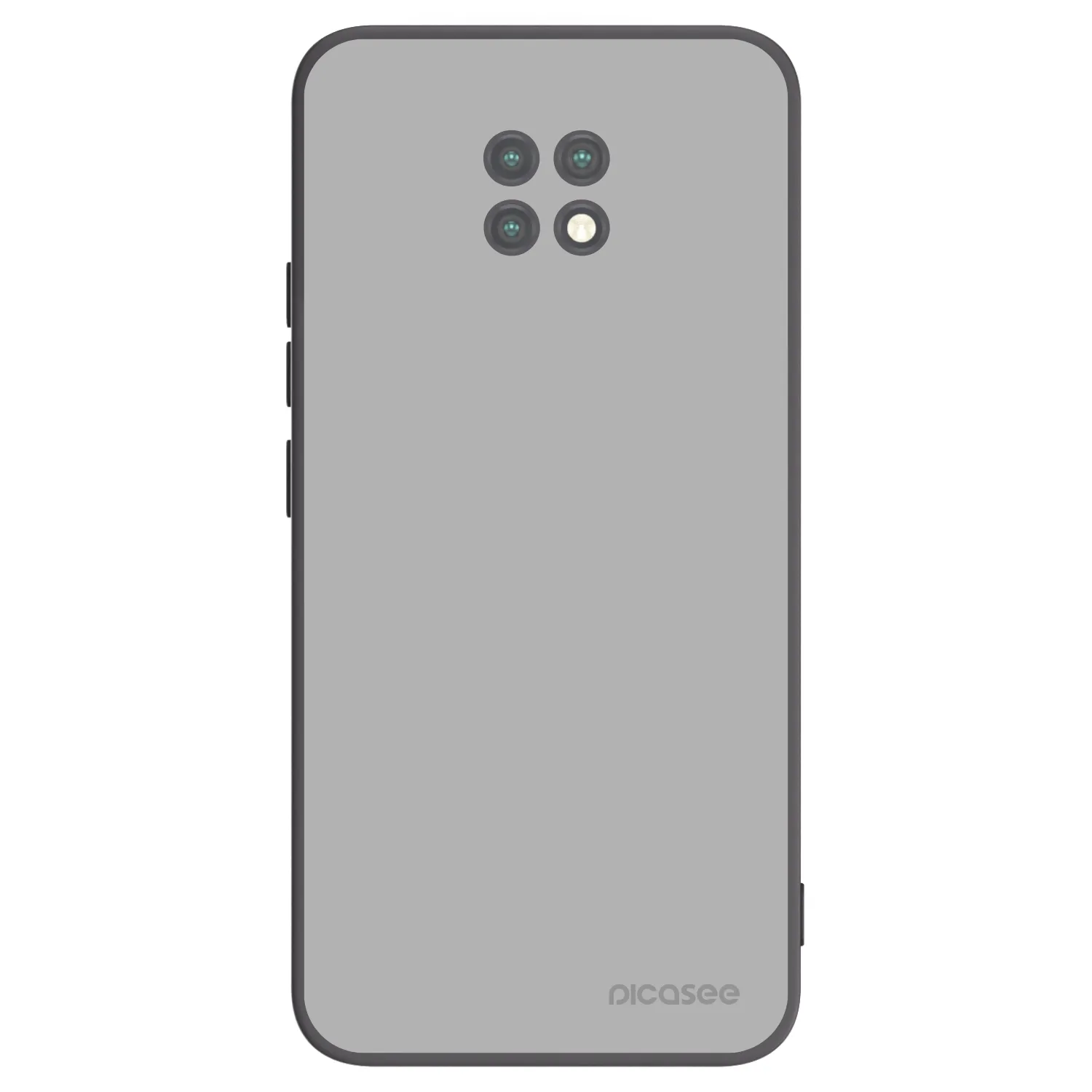 Picasee crna silikonska maskica za Xiaomi Redmi Note 9T - Stone
