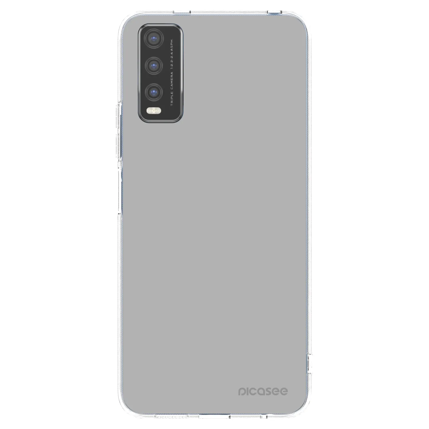 Picasee silikonska prozirna maskica za Vivo Y20s - Stone