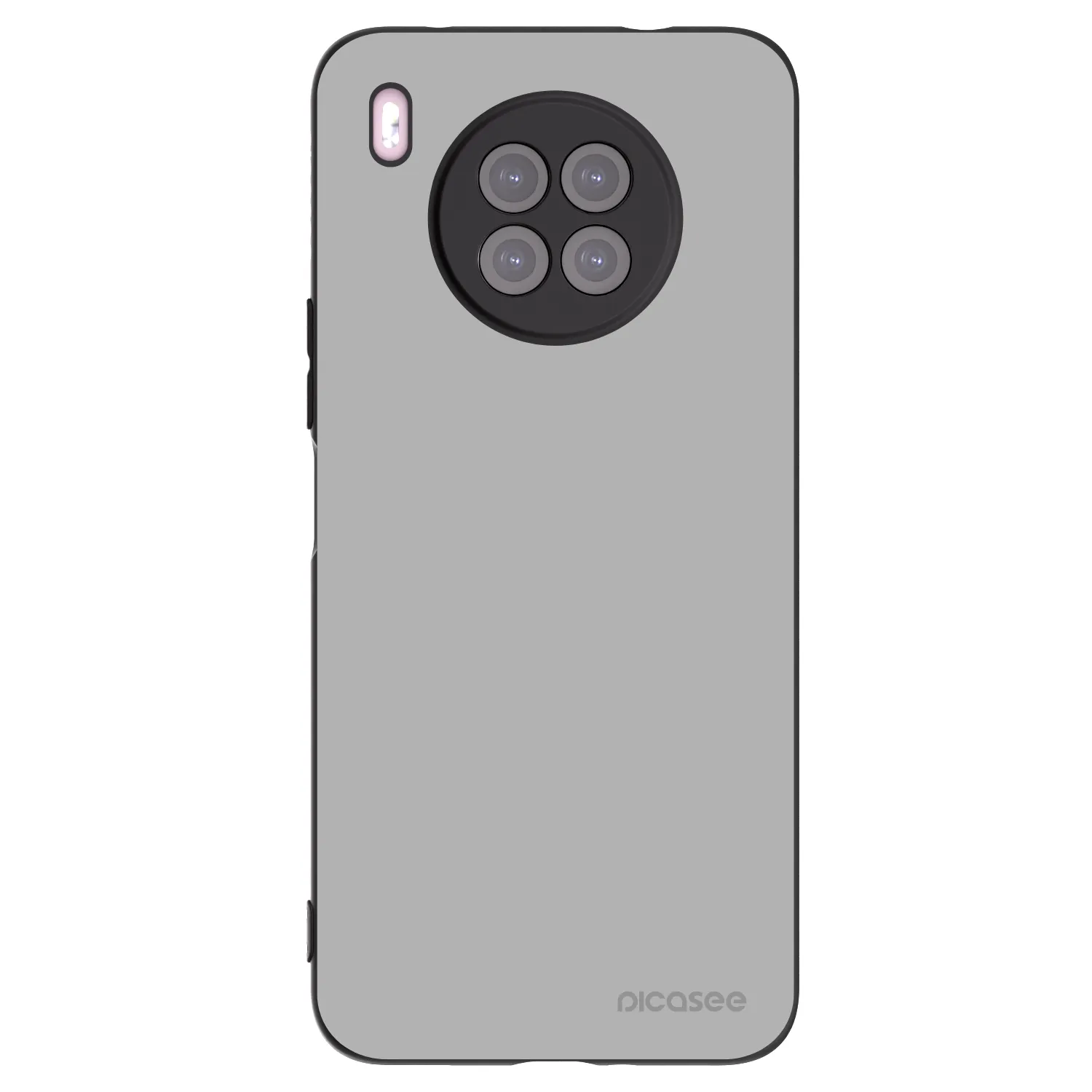 Picasee crna silikonska maskica za Huawei Nova 8i - Stone