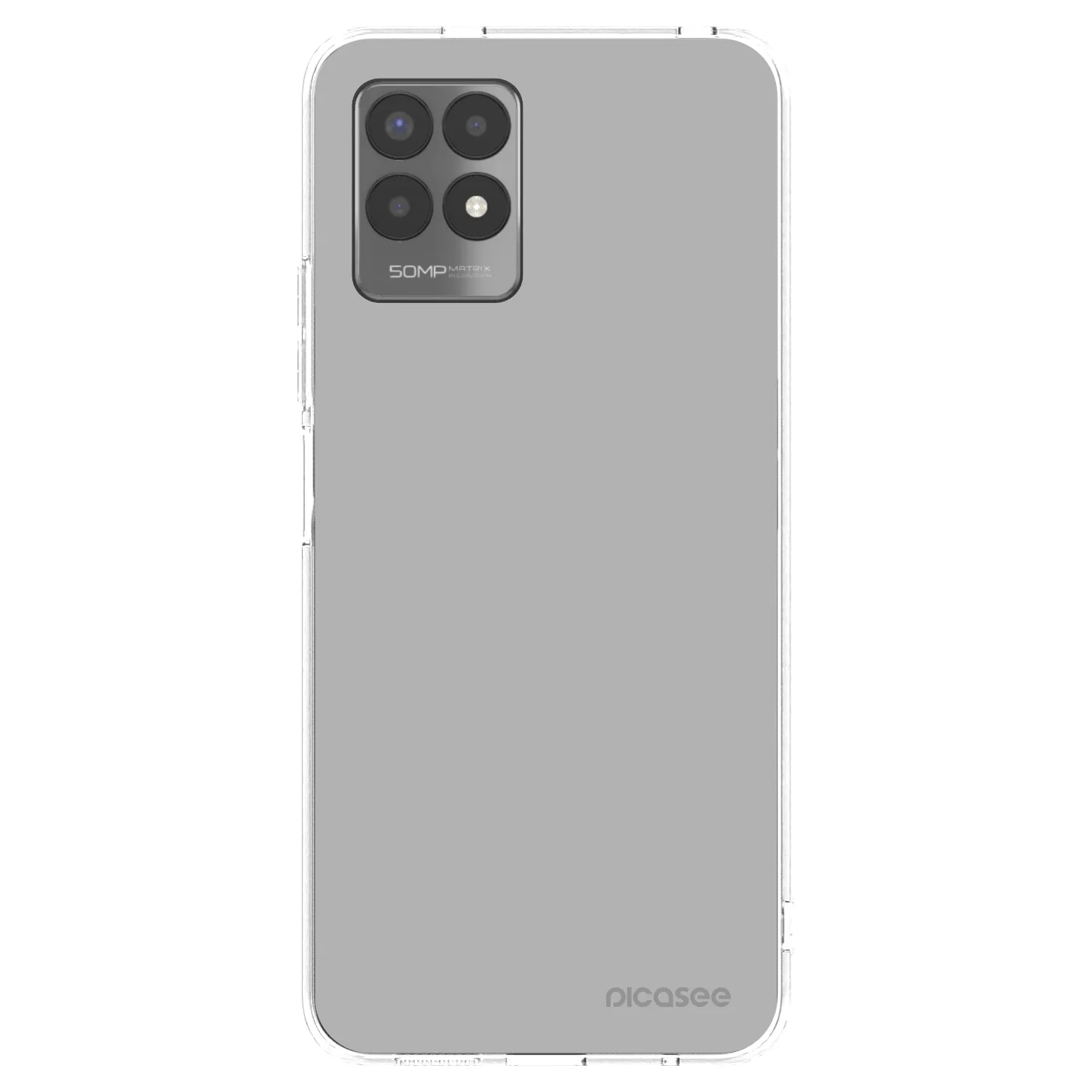 Picasee silikonska prozirna maskica za Realme 8i - Stone
