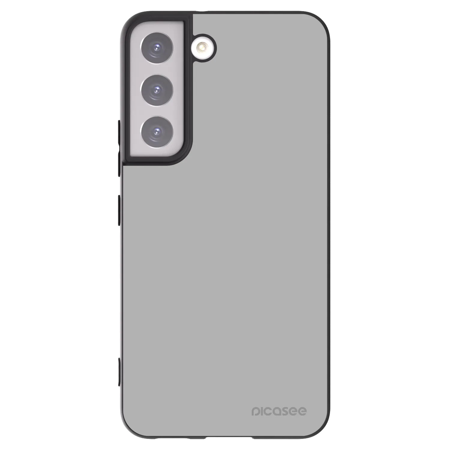 Picasee crna silikonska maskica za Samsung Galaxy S22 5G - Stone