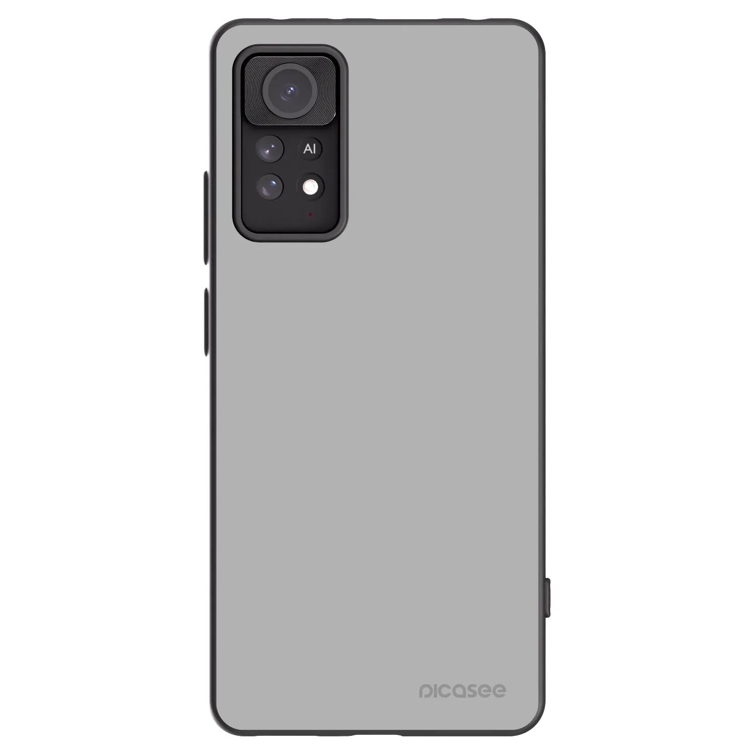 Picasee crna silikonska maskica za Xiaomi Redmi Note 11 Pro - Stone