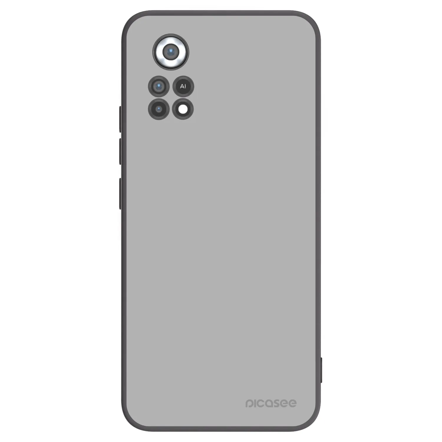 Picasee crna silikonska maskica za Xiaomi Poco X4 Pro 5G - Stone