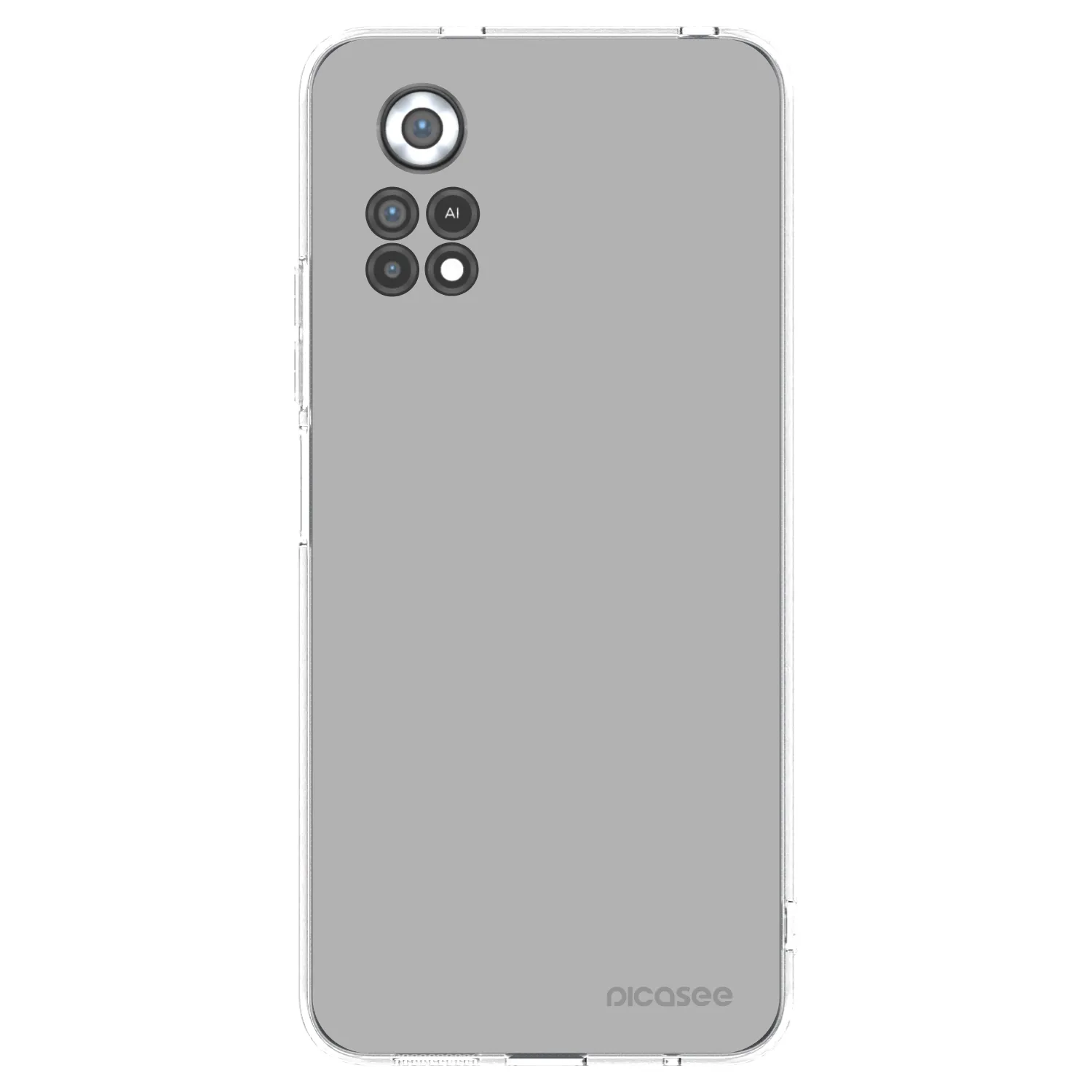 Picasee silikonska prozirna maskica za Xiaomi Poco X4 Pro 5G - Stone