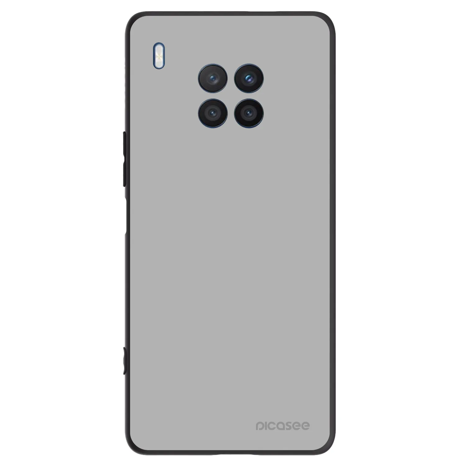 Picasee crna silikonska maskica za Honor 50 Lite - Stone