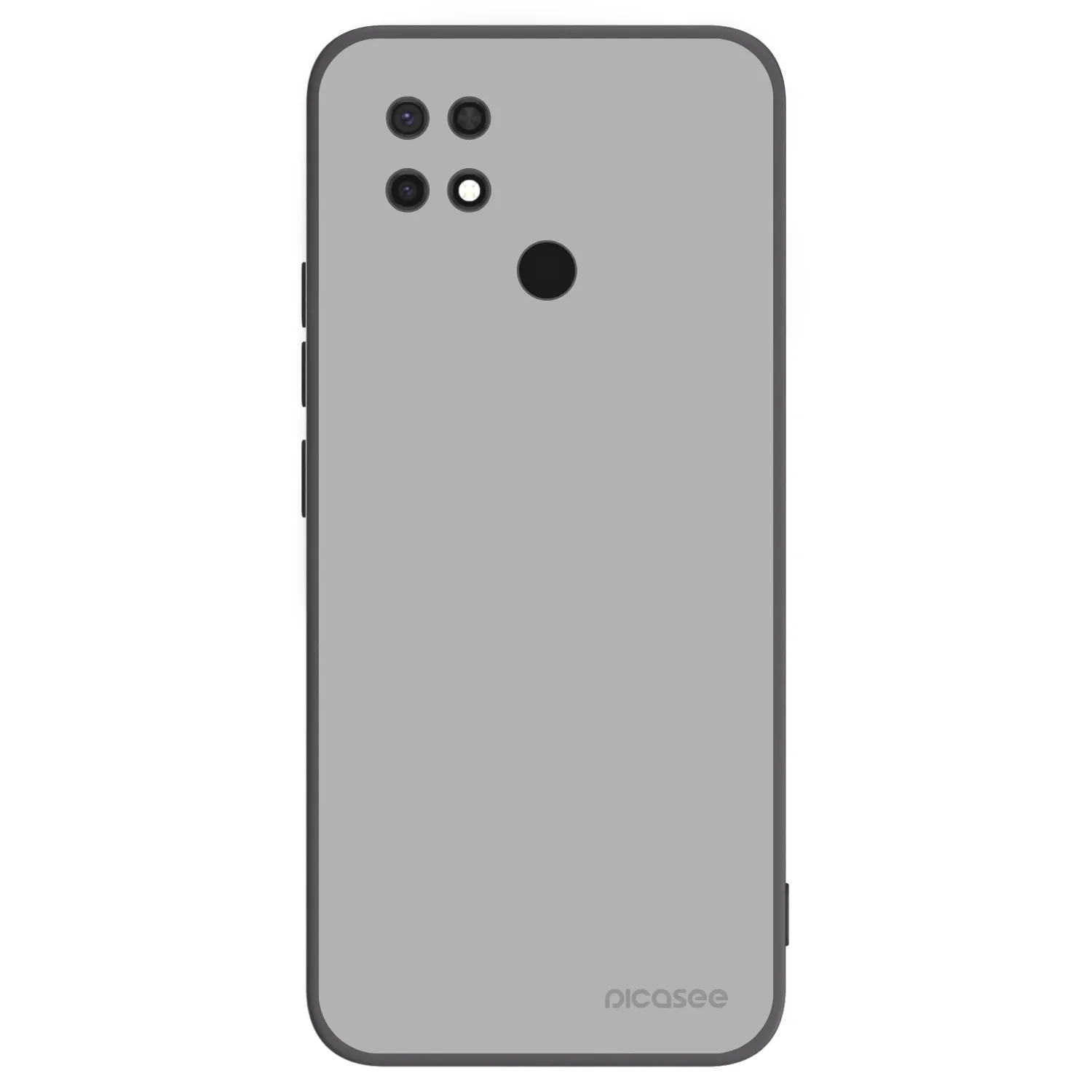 Picasee crna silikonska maskica za Xiaomi Redmi 10C - Stone