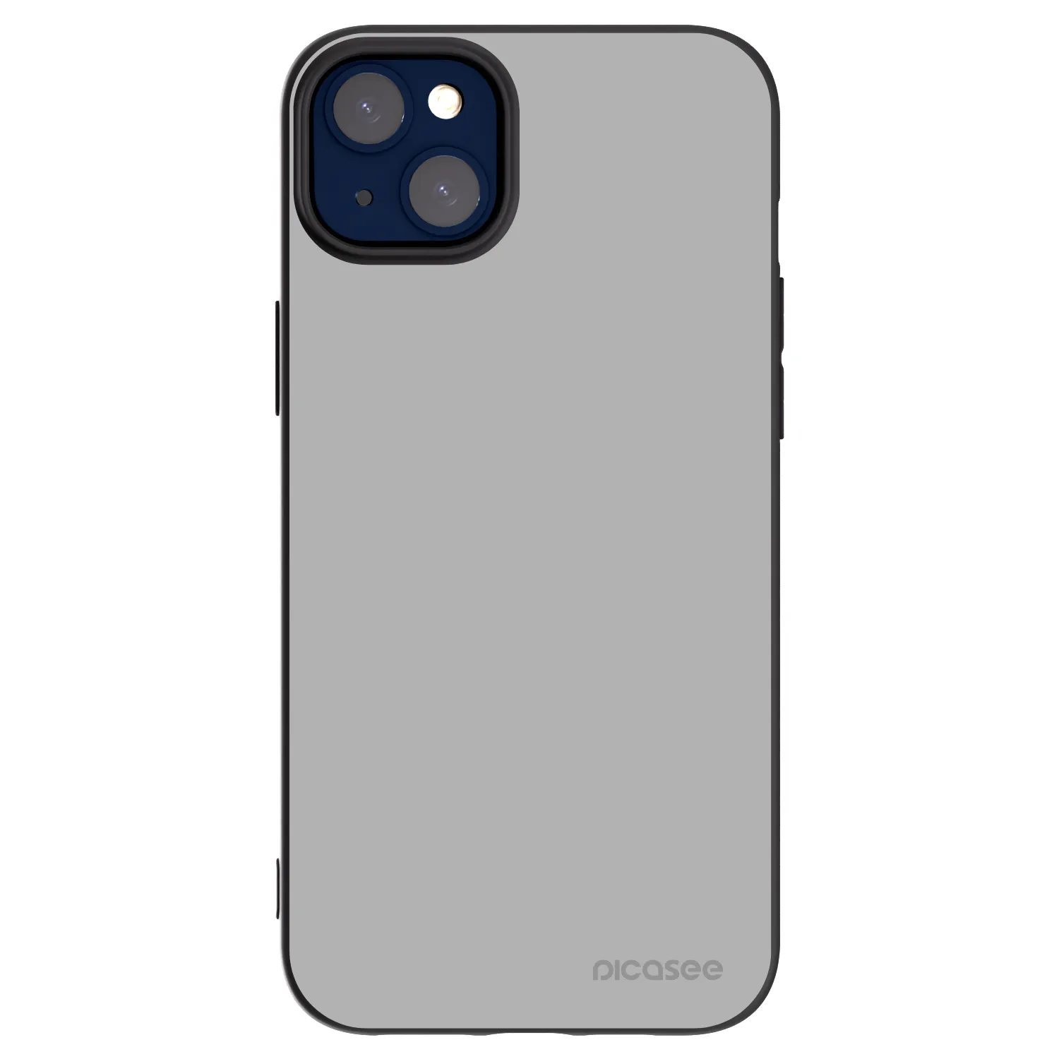 Picasee crna silikonska maskica za Apple iPhone 14 Plus - Stone