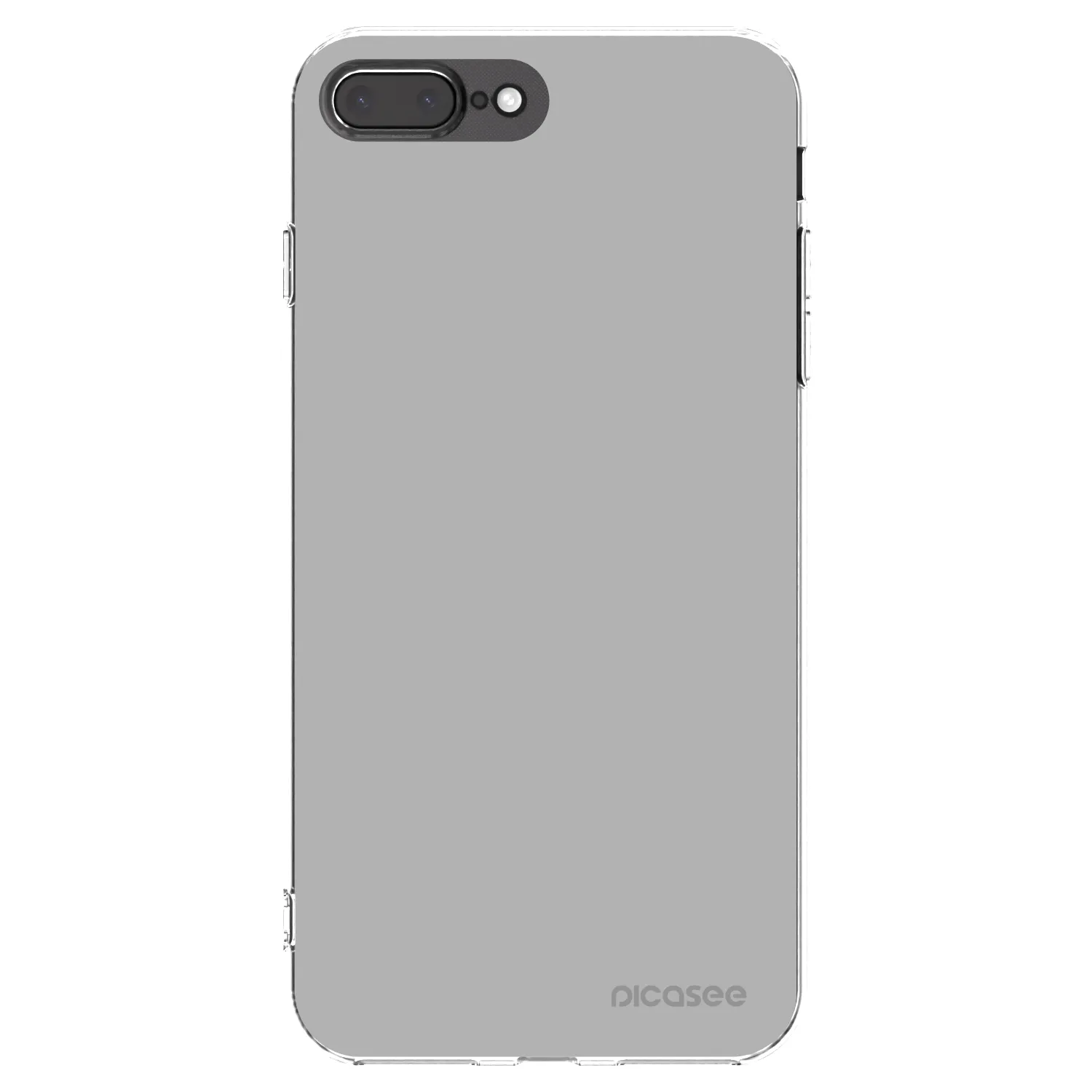 Picasee silikonska prozirna maskica za Apple iPhone 8 Plus - Stone