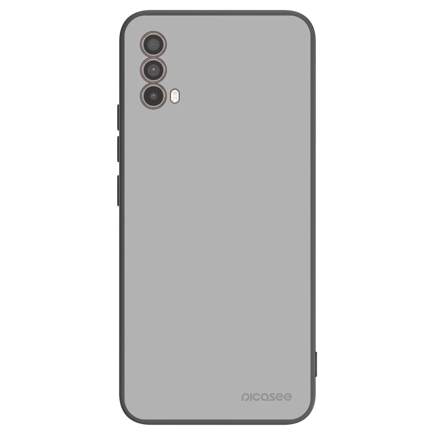 Picasee crna silikonska maskica za Motorola Moto E40 - Stone