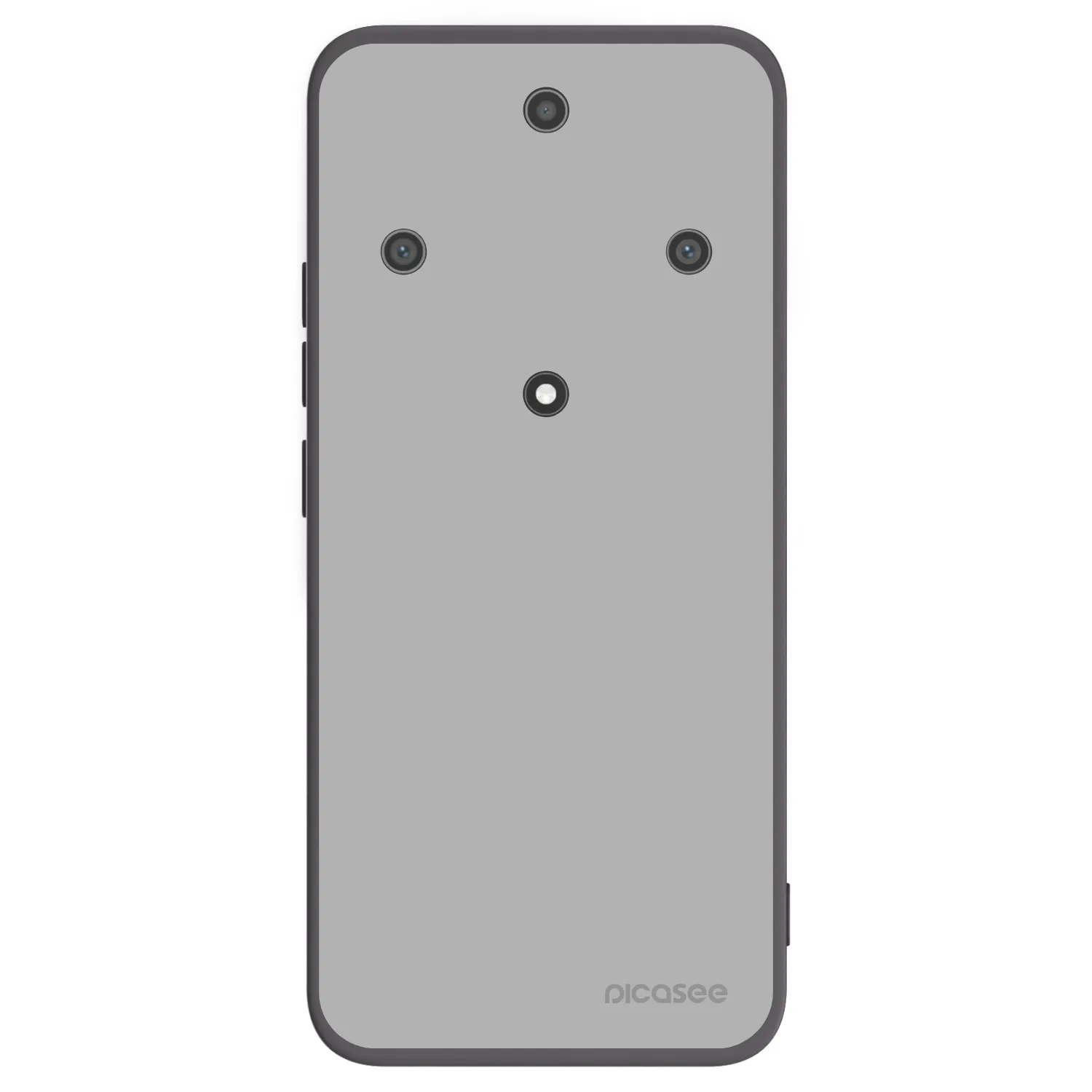 Picasee crna silikonska maskica za Honor Magic5 Lite 5G - Stone