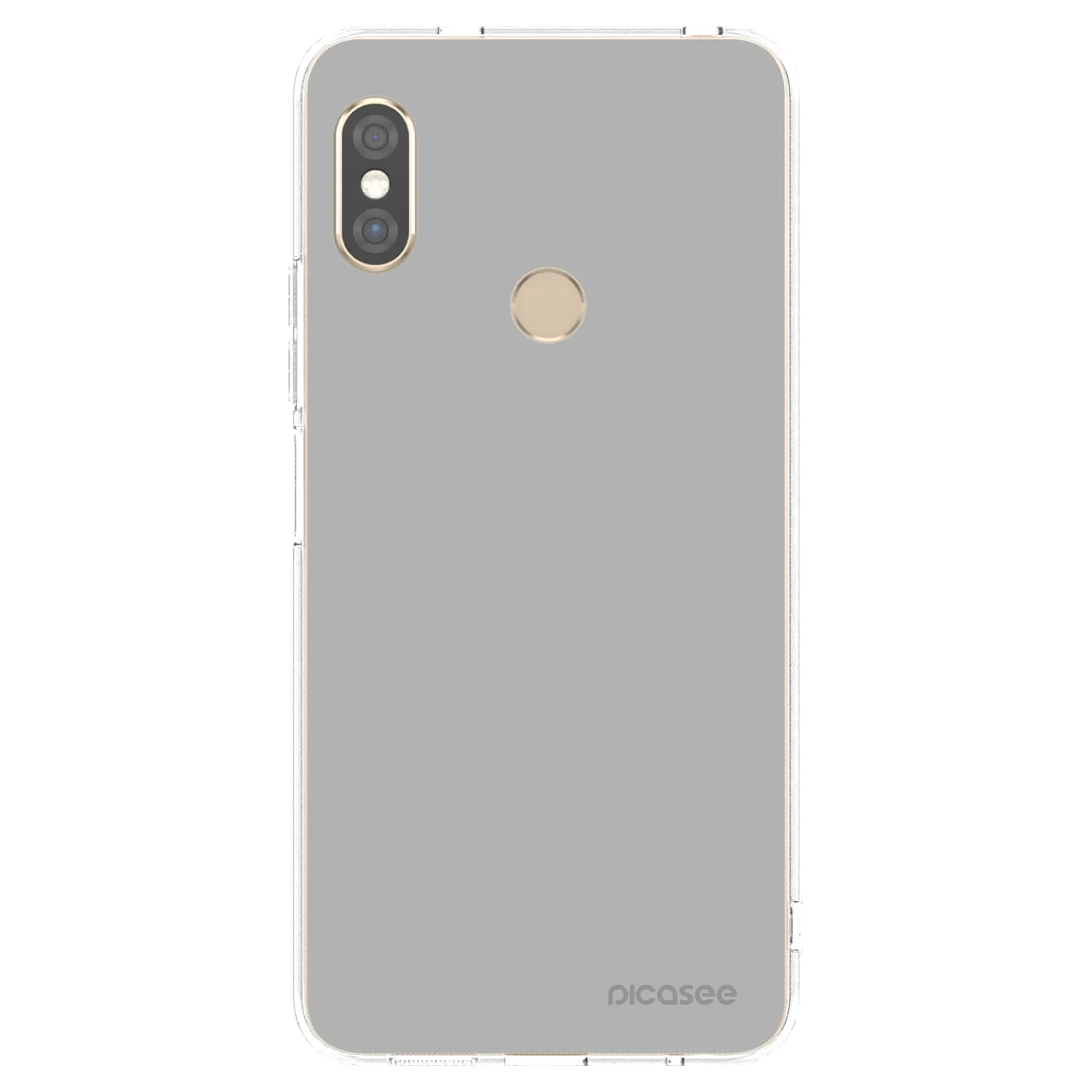 Picasee silikonska prozirna maskica za Xiaomi Redmi Note 5 Global - Stone