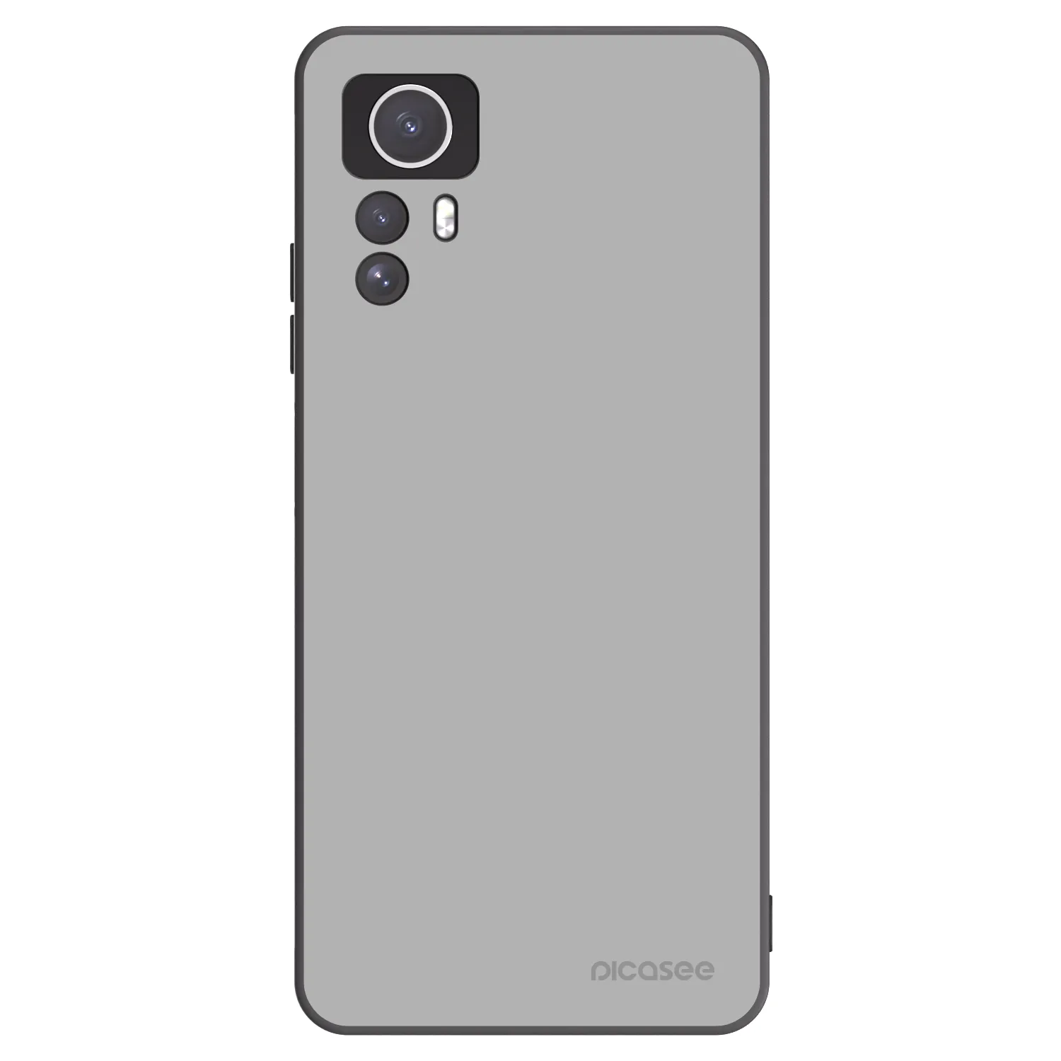Picasee crna silikonska maskica za Xiaomi Redmi Note 12S - Stone