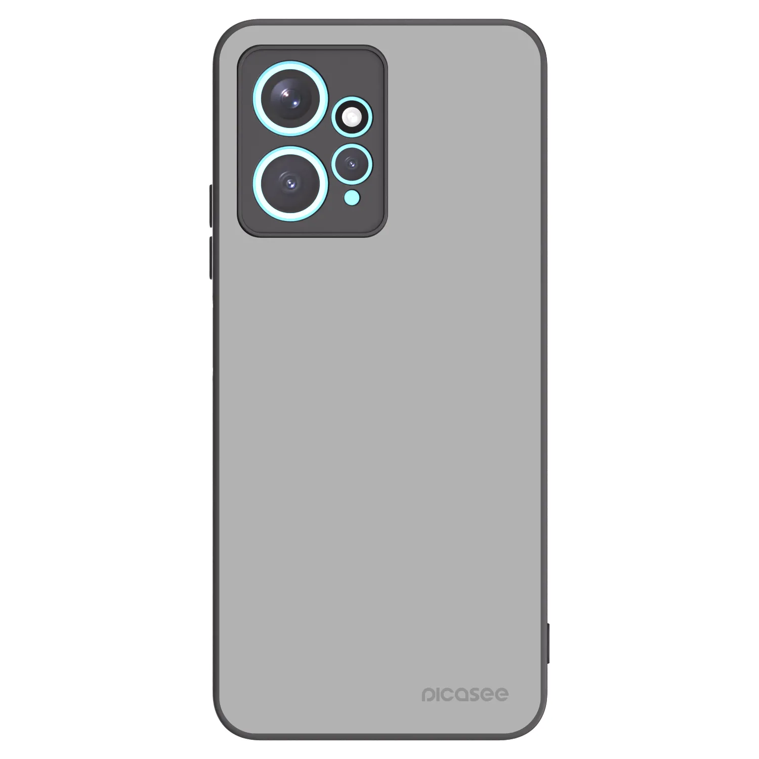 Picasee crna silikonska maskica za Xiaomi Redmi Note 12 4G - Stone