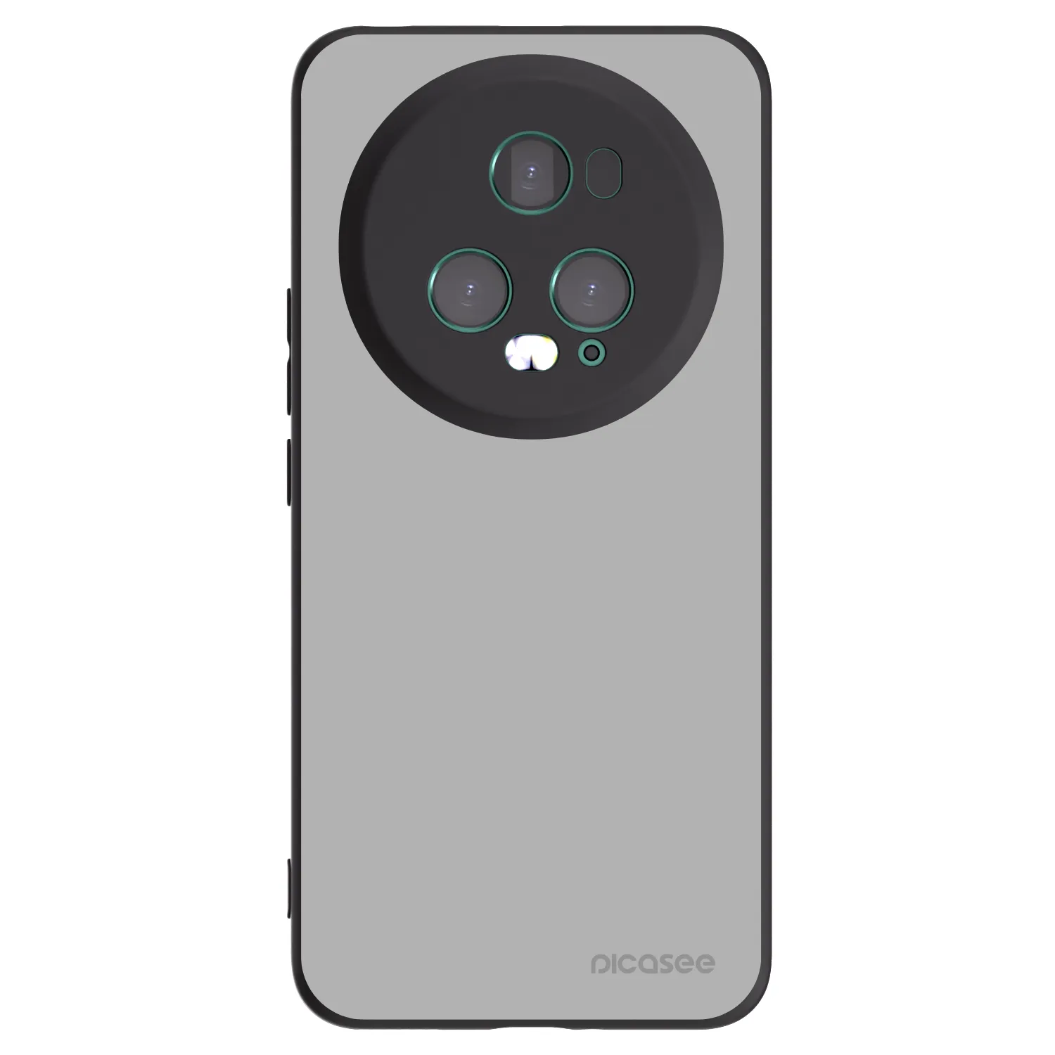 Picasee crna silikonska maskica za Honor Magic5 Pro - Stone