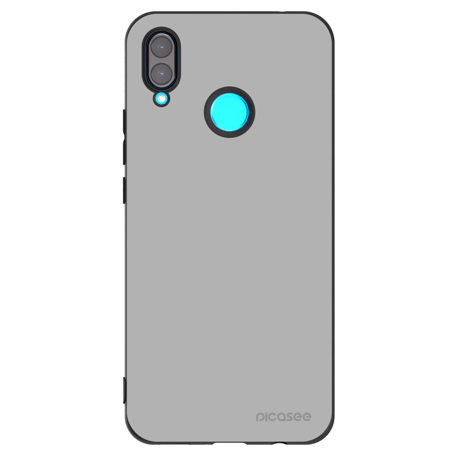 Picasee crna silikonska maskica za Huawei Nova 3 - Stone