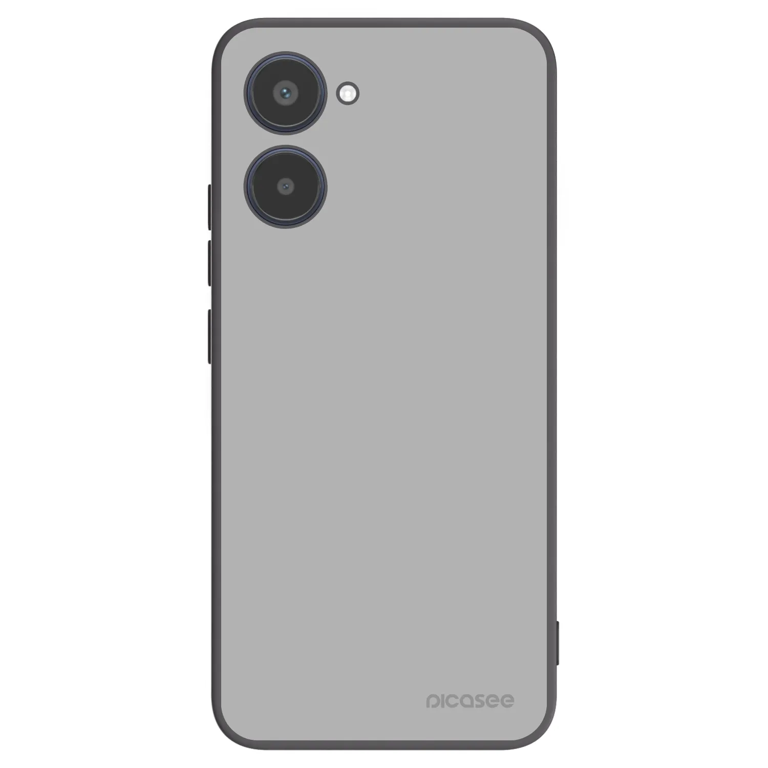 Picasee crna silikonska maskica za Realme 10 4G - Stone