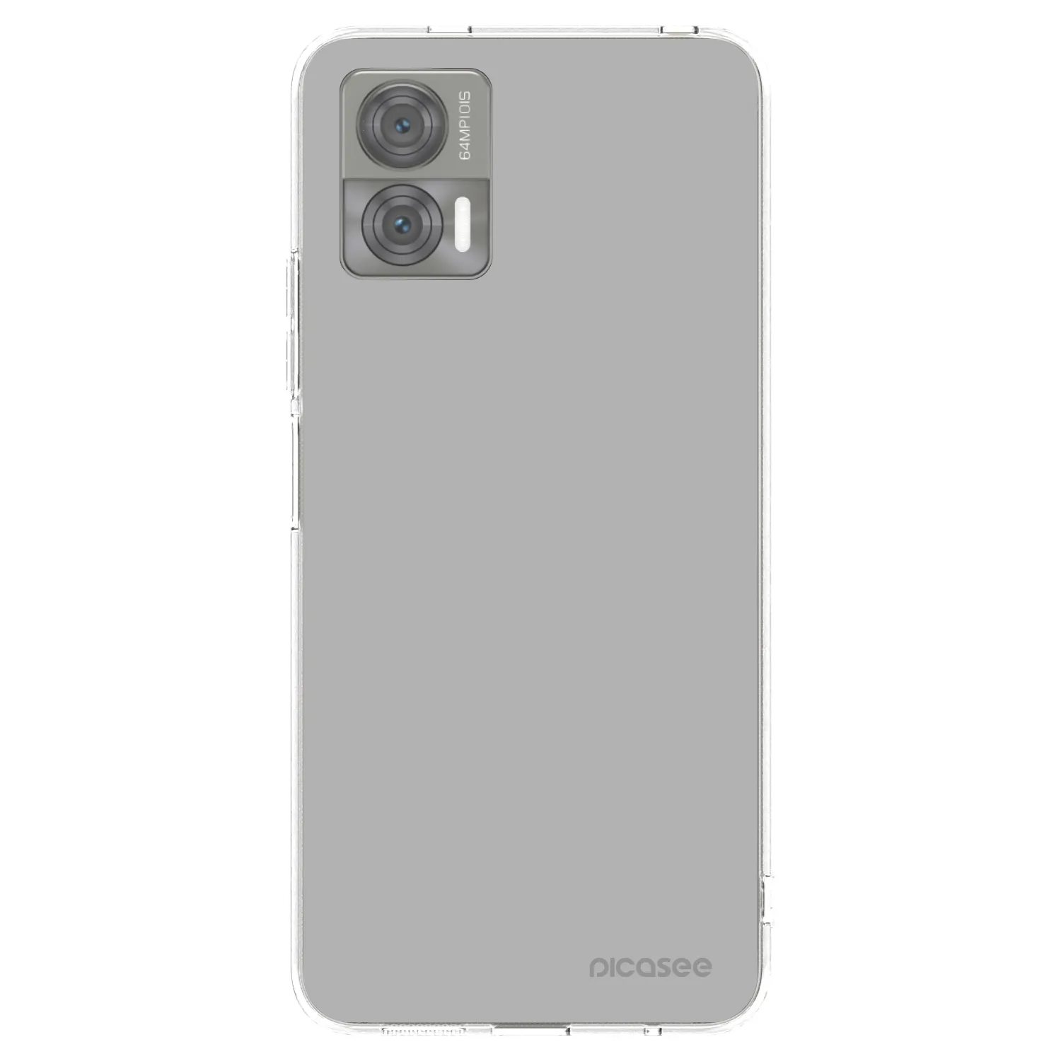 Picasee silikonska prozirna maskica za Motorola Edge 30 Neo - Stone