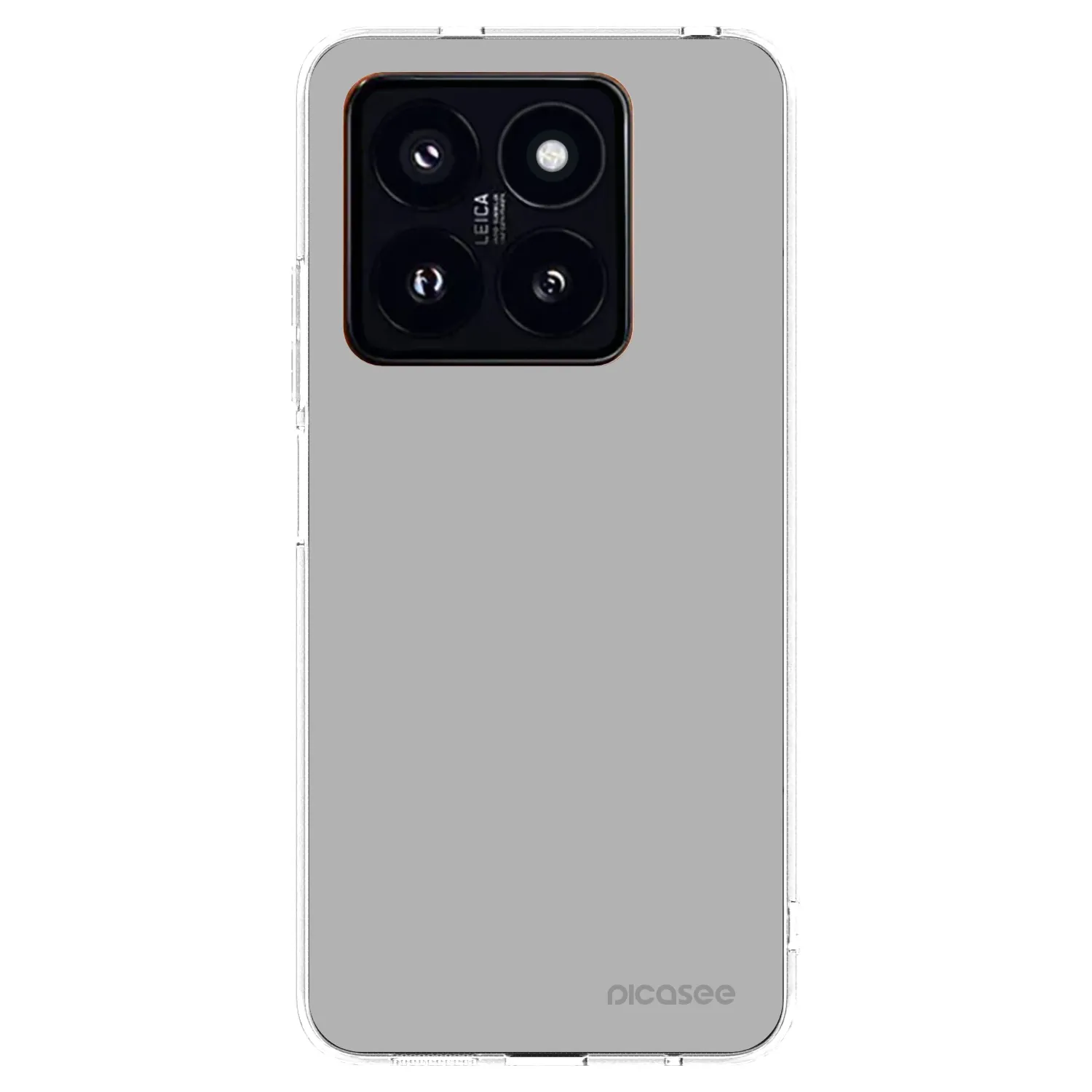 Picasee silikonska prozirna maskica za Xiaomi 14 Pro - Stone