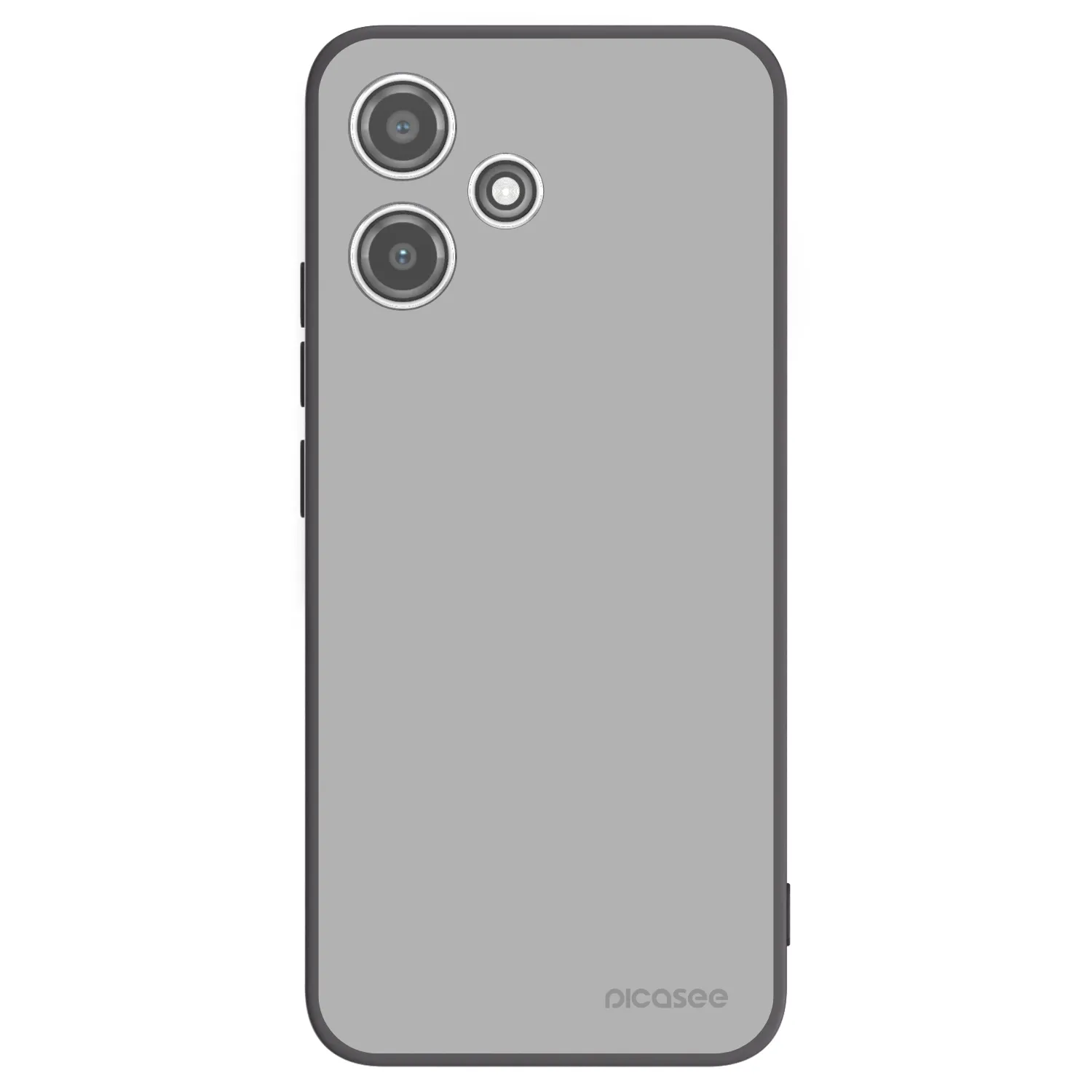 Picasee crna silikonska maskica za Xiaomi Redmi 12 5G - Stone