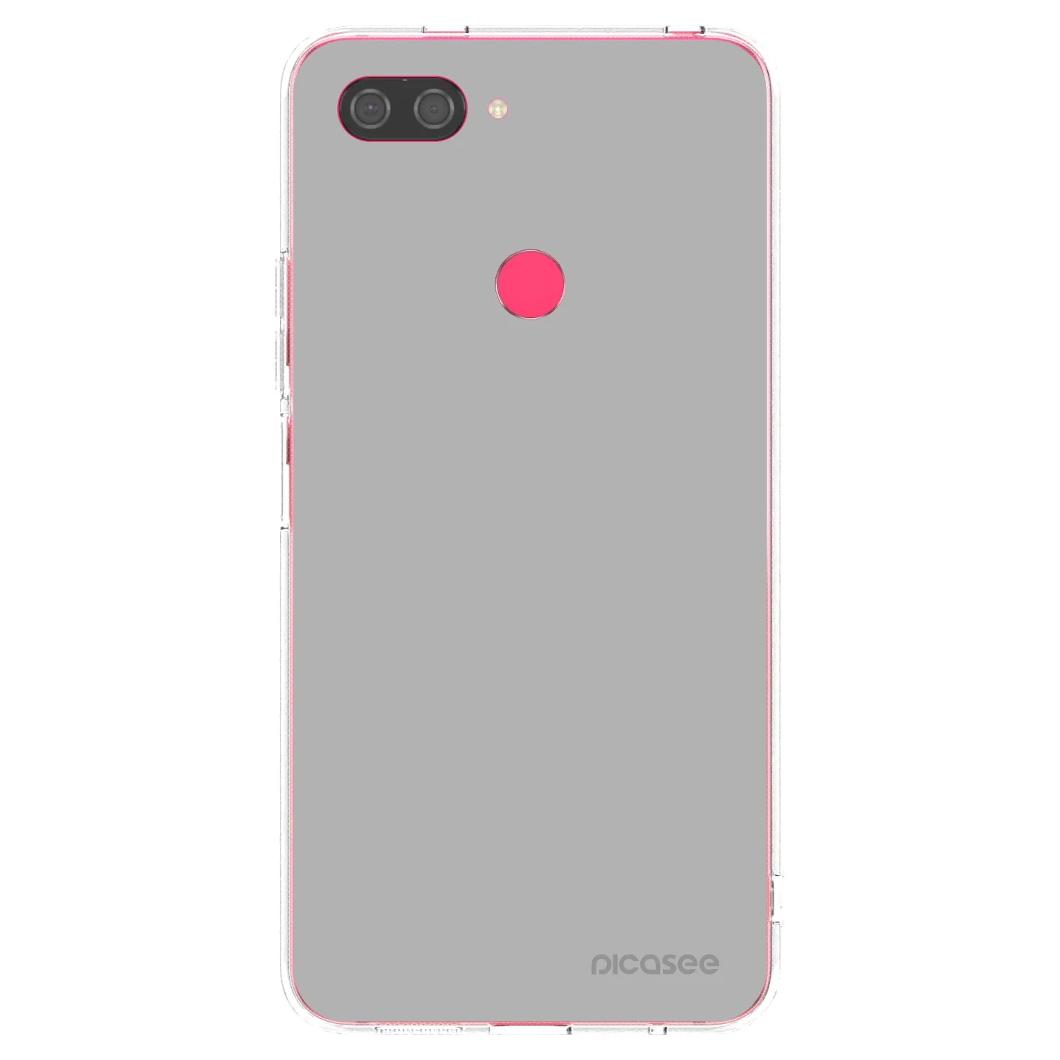 Picasee silikonska prozirna maskica za Xiaomi Mi 8 Lite - Stone