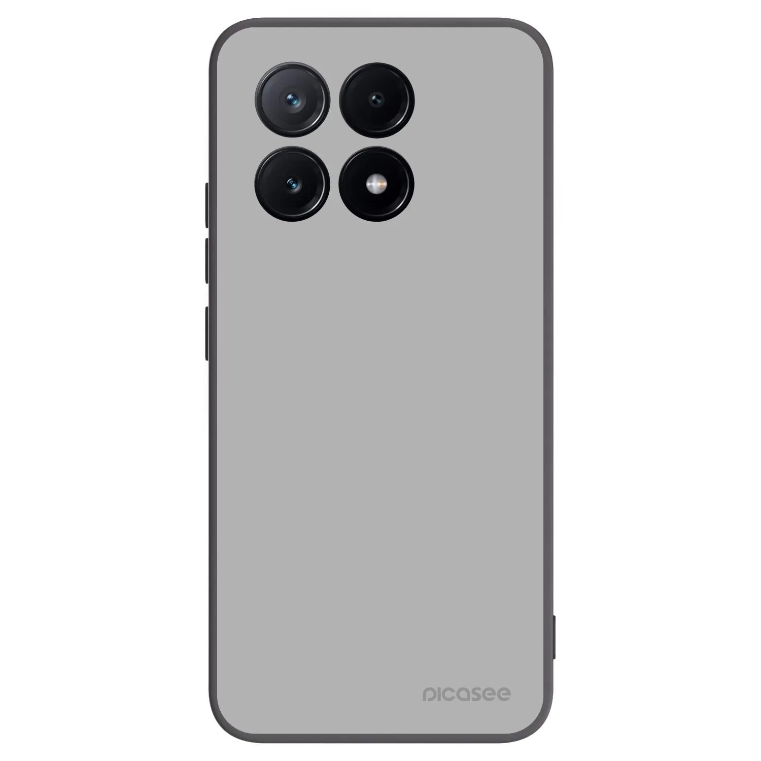 Picasee crna silikonska maskica za Xiaomi Poco X6 Pro - Stone