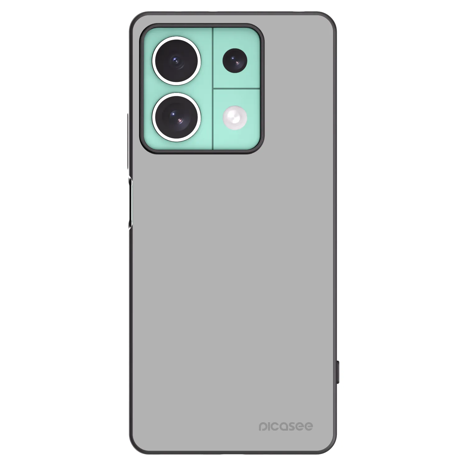Picasee crna silikonska maskica za Xiaomi Redmi Note 13 5G - Stone