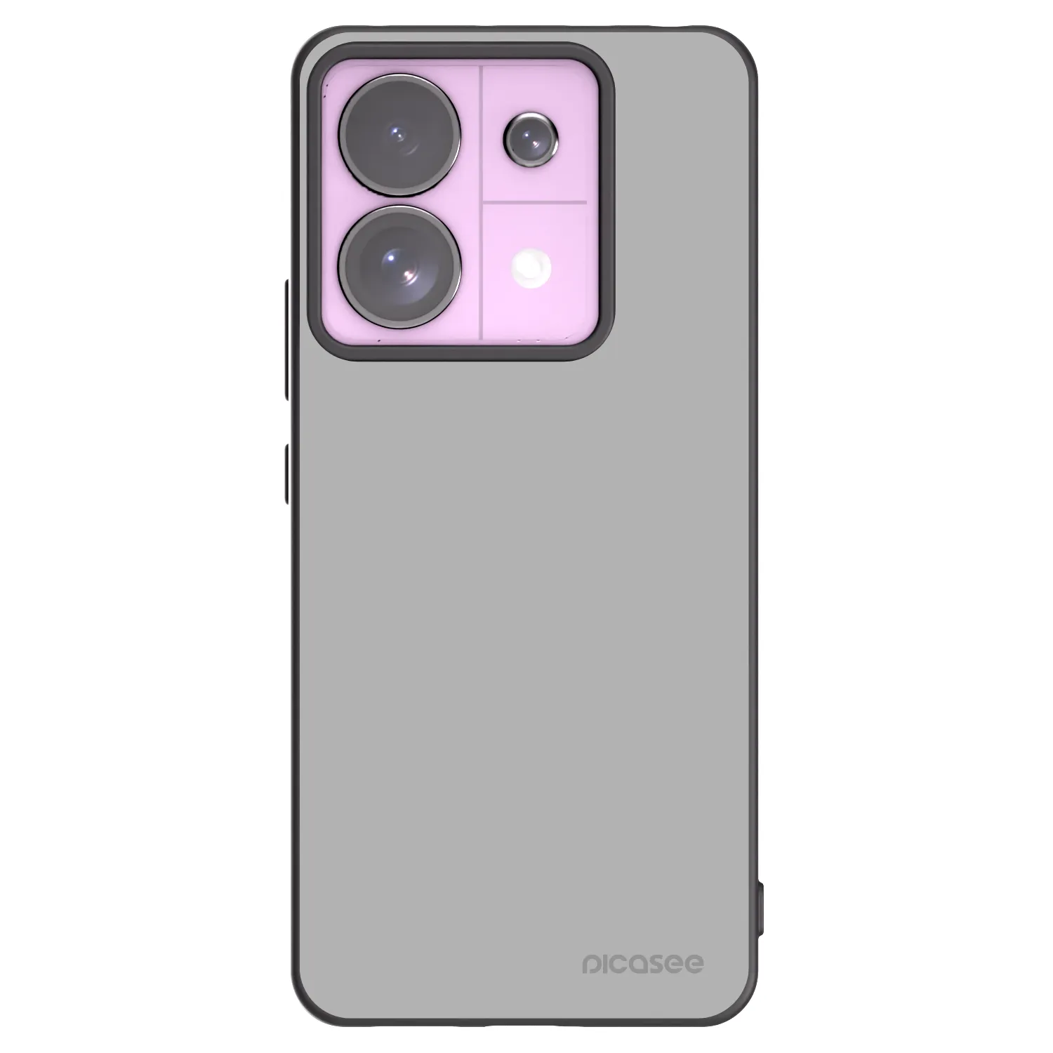 Picasee crna silikonska maskica za Xiaomi Redmi Note 13 Pro 5G - Stone