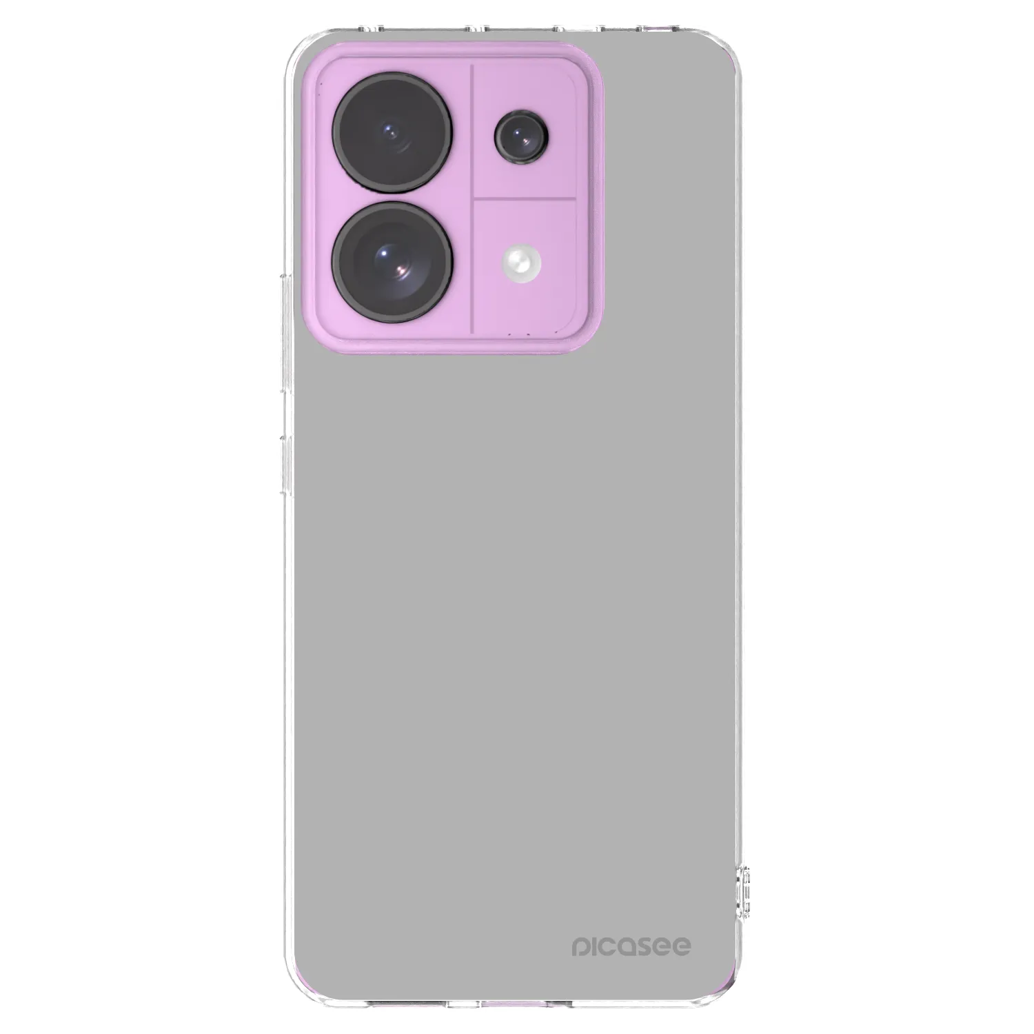 Picasee silikonska prozirna maskica za Xiaomi Redmi Note 13 Pro 5G - Stone