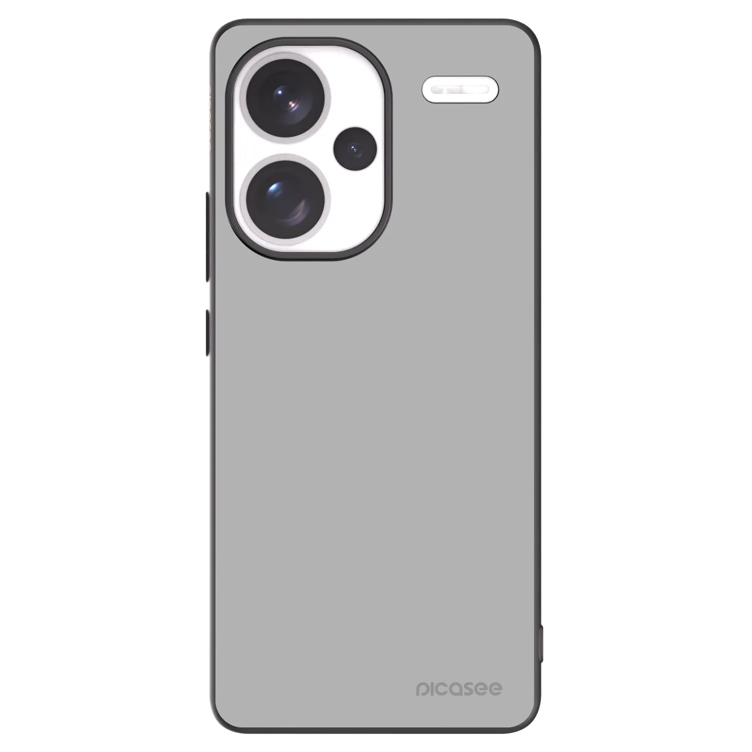 Picasee crna silikonska maskica za Xiaomi Redmi Note 13 Pro+ 5G - Stone